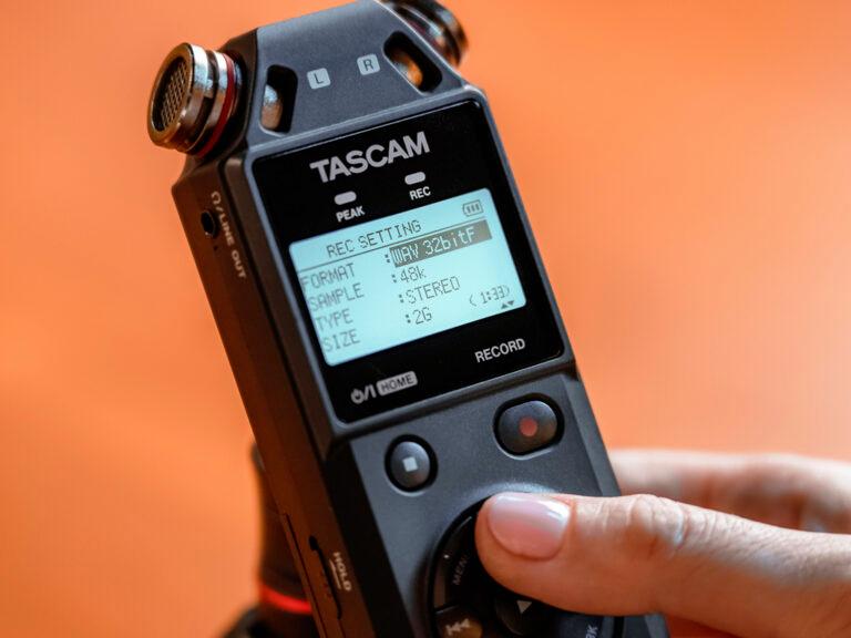 Tascam DR-05XP Stereo Handheld Recorder With Audio Interface